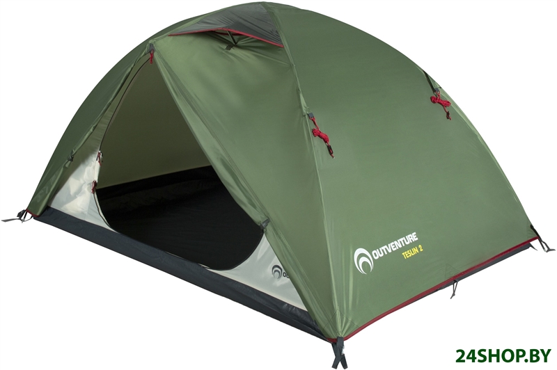 Треккинговая палатка Outventure Teslin 2 (зеленый) Треккинговая палатка Outventure Teslin 2 (зеленый)