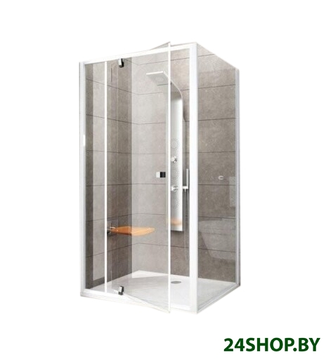 Душевая стенка Ravak Pivot PPS 80 (серебристый/прозрачное) Душевая стенка Ravak Pivot PPS 80 (серебристый/прозрачное)