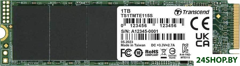 SSD Transcend 115S 1TB TS1TMTE115S SSD Transcend 115S 1TB TS1TMTE115S