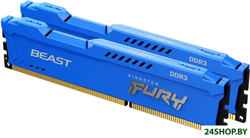 Оперативная память Kingston FURY Beast 2x8GB DDR3 PC3-12800 KF316C10BK2/16 Оперативная память Kingston FURY Beast 2x8GB DDR3 PC3-12800 KF316C10BK2/16