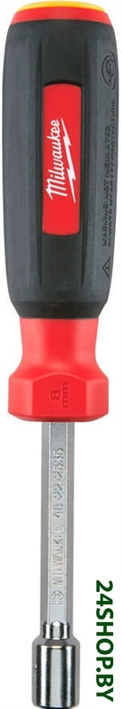 Торцевая отвертка для гаек Milwaukee Hollowcore Hex 8 мм 48-22-2535 Торцевая отвертка для гаек Milwaukee Hollowcore Hex 8 мм 48-22-2535