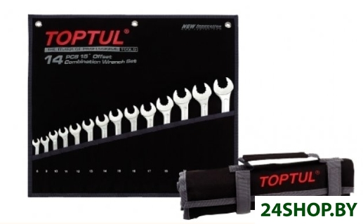 Набор ключей Toptul GPAQ1402 14 предметов Набор ключей Toptul GPAQ1402 14 предметов