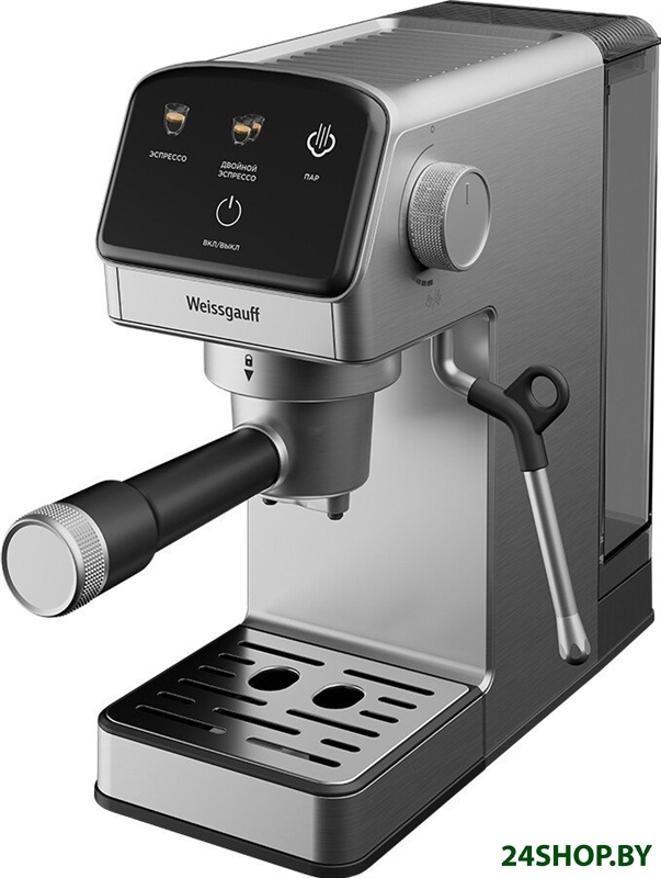 Рожковая кофеварка Weissgauff WCM-240 DBx Cappuccino ColorTouch Рожковая кофеварка Weissgauff WCM-240 DBx Cappuccino ColorTouch