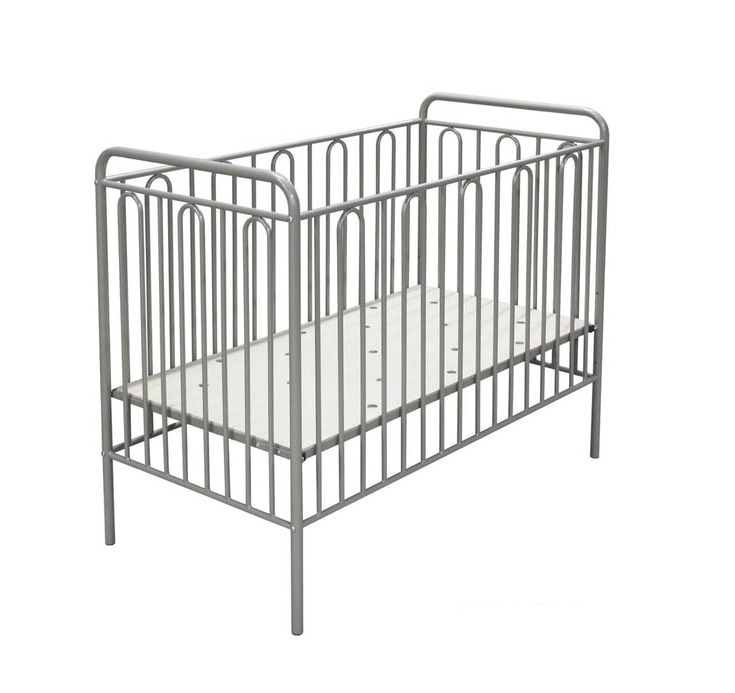 Детская кроватка Polini Kids Vintage 110 (серебристый) Детская кроватка Polini Kids Vintage 110 (серебристый)