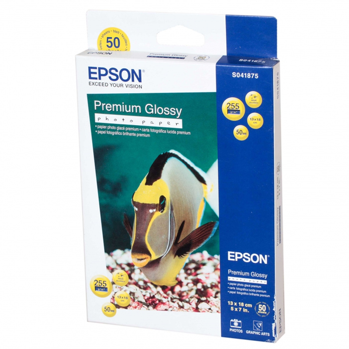 Фотобумага Epson Premium Glossy Photo Paper 13x18 50 листов (C13S041875) Фотобумага Epson Premium Glossy Photo Paper 13x18 50 листов (C13S041875)