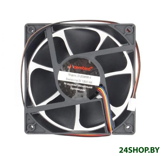 Вентилятор для корпуса Gembird D12038HM-4 Вентилятор для корпуса Gembird D12038HM-4