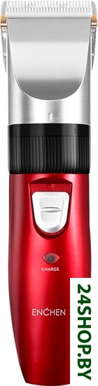 Машинка для стрижки Enchen Sharp White Red EC-712 Машинка для стрижки Enchen Sharp White Red EC-712