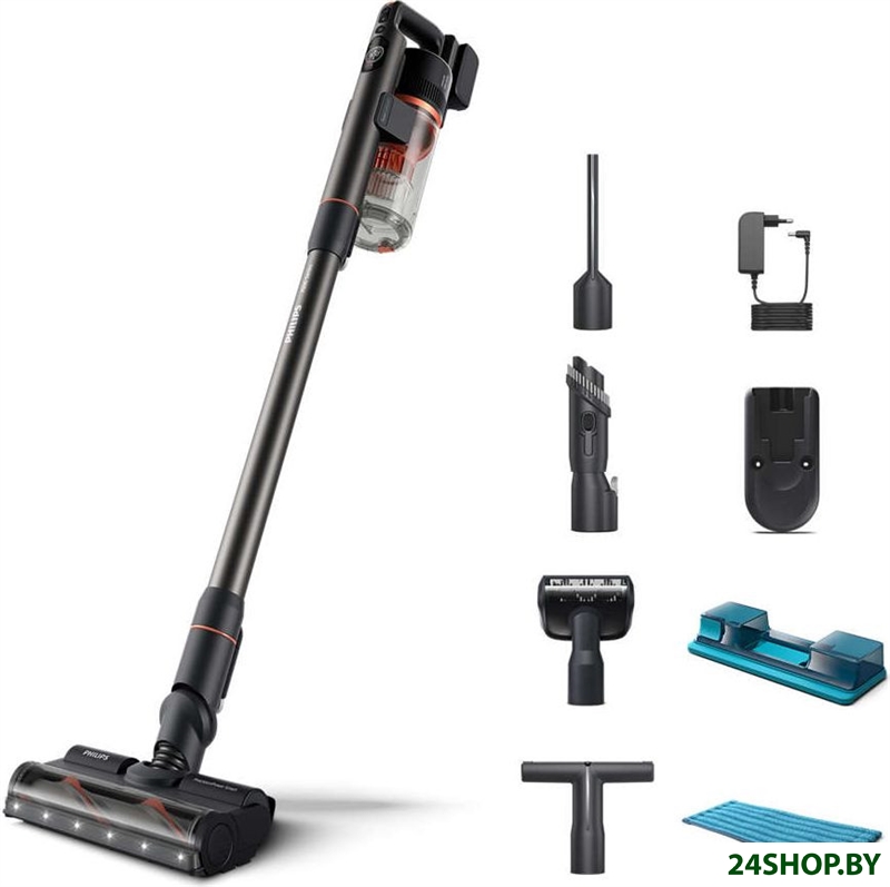 Вертикальный пылесос с влажной уборкой Philips XC7055/01 Вертикальный пылесос с влажной уборкой Philips XC7055/01