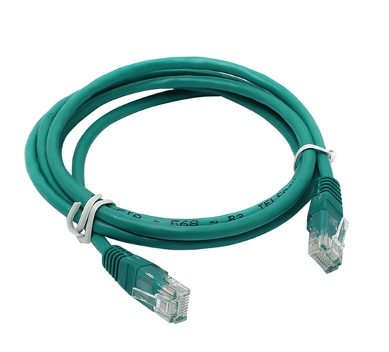 Кабель Patch Cord UTP кат.5e 1.5м (зелёный) Кабель Patch Cord UTP кат.5e 1.5м (зелёный)