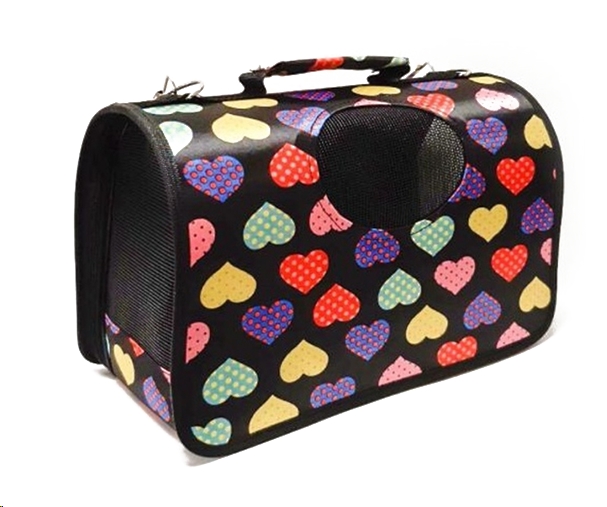 Сумка для животных For Friends Bright Hearts (СП02-L) Сумка для животных For Friends Bright Hearts (СП02-L)