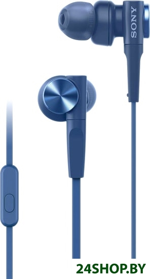 Наушники Sony MDR-XB55AP (синий) Наушники Sony MDR-XB55AP (синий)