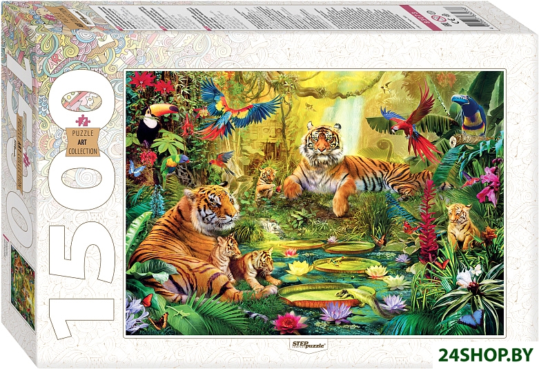 Пазл Step Puzzle В джунглях 83073 (1500 эл) Пазл Step Puzzle В джунглях 83073 (1500 эл)
