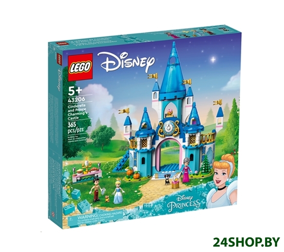 Конструктор Lego Disney Замок Золушки и Прекрасного Принца 43206 Конструктор Lego Disney Замок Золушки и Прекрасного Принца 43206