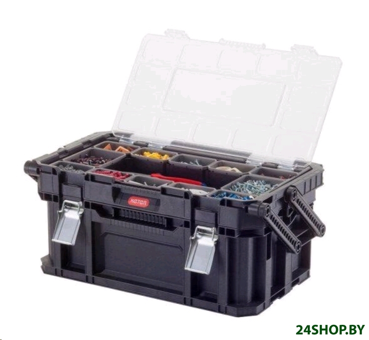 Ящик для инструментов Keter Connect Canti Tool Box 22 238275 (черный) Ящик для инструментов Keter Connect Canti Tool Box 22 238275 (черный)
