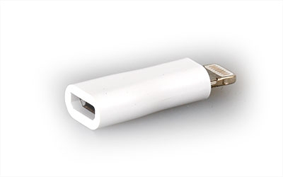 Переходник зарядного устройства Apple ik-m5 (micro USB - iPhone 5) Переходник зарядного устройства Apple ik-m5 (micro USB - iPhone 5)