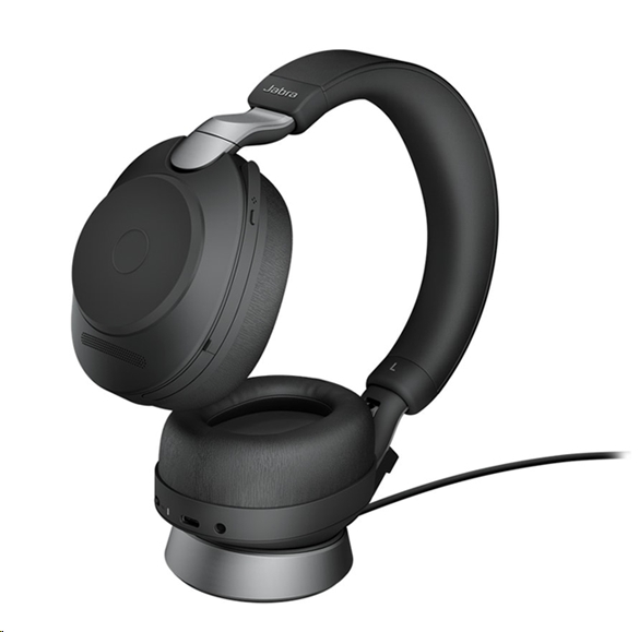 Наушники Jabra Evolve2 85 USB-A MS (черный, с зарядной базой) Наушники Jabra Evolve2 85 USB-A MS (черный, с зарядной базой)