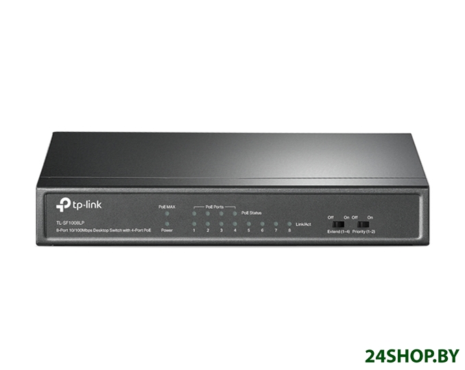 Коммутатор TP-Link TL-SF1008LP Коммутатор TP-Link TL-SF1008LP