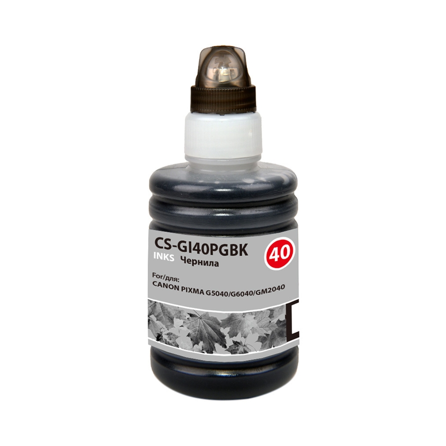 Чернила Cactus CS-GI40PGBK (черный) Чернила Cactus CS-GI40PGBK (черный)