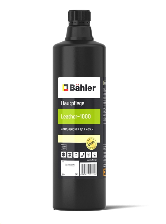 Bahler Кондиционер для кожи Hautpflege Leather LS-1000 500мл Bahler Кондиционер для кожи Hautpflege Leather LS-1000 500мл