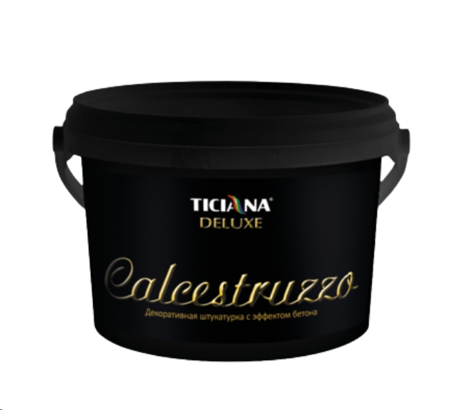 Декоративная штукатурка Ticiana Deluxe Calcestruzzo с эффектом бетона (2.2 л) Декоративная штукатурка Ticiana Deluxe Calcestruzzo с эффектом бетона (2.2 л)