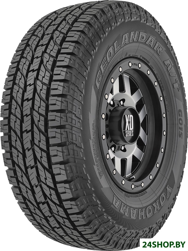 Автомобильные шины Yokohama Geolandar A/T G015 265/75R16 114T Автомобильные шины Yokohama Geolandar A/T G015 265/75R16 114T