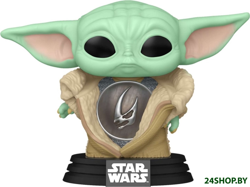 Фигурка Funko POP! Bobble Star Wars Mandalorian S10 Din Grogu with Armor (712) 80004 Фигурка Funko POP! Bobble Star Wars Mandalorian S10 Din Grogu with Armor (712) 80004
