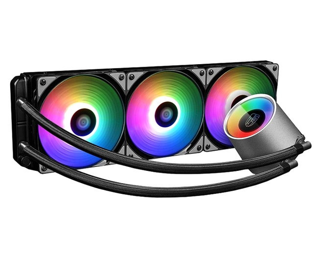 Кулер для процессора DeepCool GamerStorm Castle 360RGB V2 DP-GS-H12AR-CSL360V2 Кулер для процессора DeepCool GamerStorm Castle 360RGB V2 DP-GS-H12AR-CSL360V2