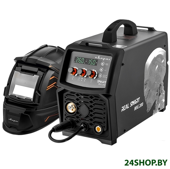 Сварочный инвертор Сварог REAL Smart MIG 200 Black (N2A5) Сварочный инвертор Сварог REAL Smart MIG 200 Black (N2A5)