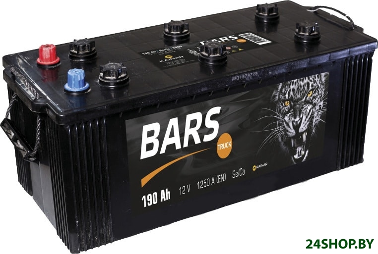 Автомобильный аккумулятор BARS Truck 6CT-190 АПЗ Euro о.п. (190 А·ч) Автомобильный аккумулятор BARS Truck 6CT-190 АПЗ Euro о.п. (190 А·ч)