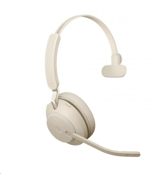 Наушники Jabra Evolve2 65 UC Mono USB-С (бежевый) Наушники Jabra Evolve2 65 UC Mono USB-С (бежевый)