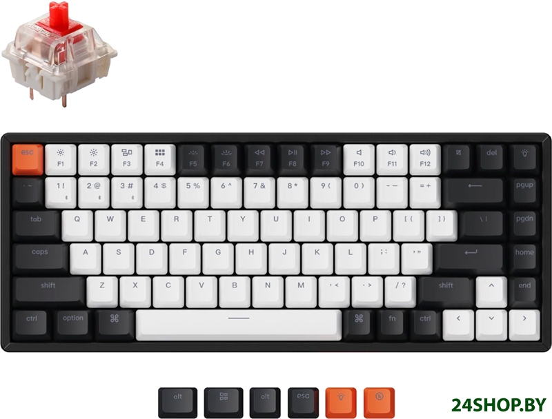 Клавиатура Keychron K2 V2 RGB K2-C1H-RU (Gateron G Pro Red) Клавиатура Keychron K2 V2 RGB K2-C1H-RU (Gateron G Pro Red)