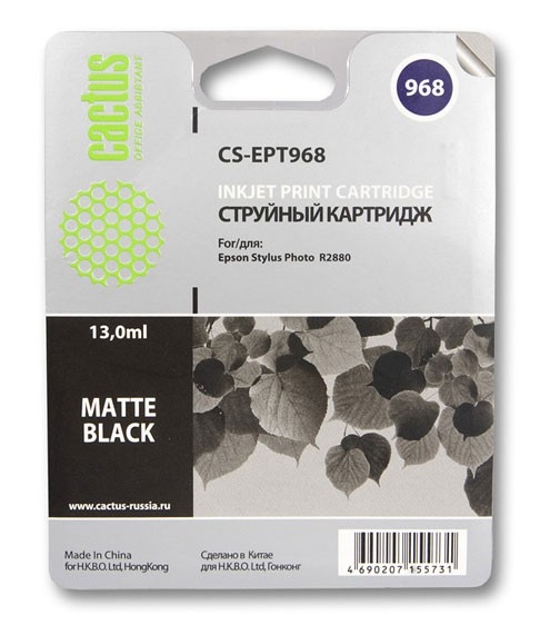 Картридж струйный Cactus CS-EPT968 Картридж струйный Cactus CS-EPT968