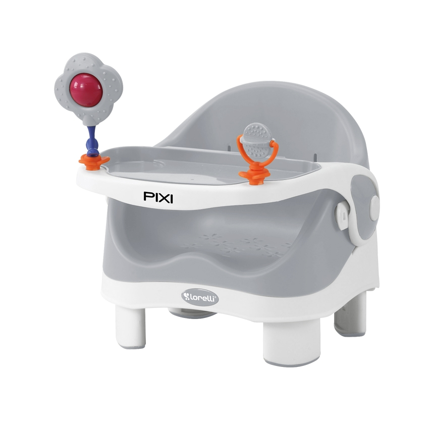 Стульчик для кормления Bertoni Pixi Grey and White (10100280003) Стульчик для кормления Bertoni Pixi Grey and White (10100280003)