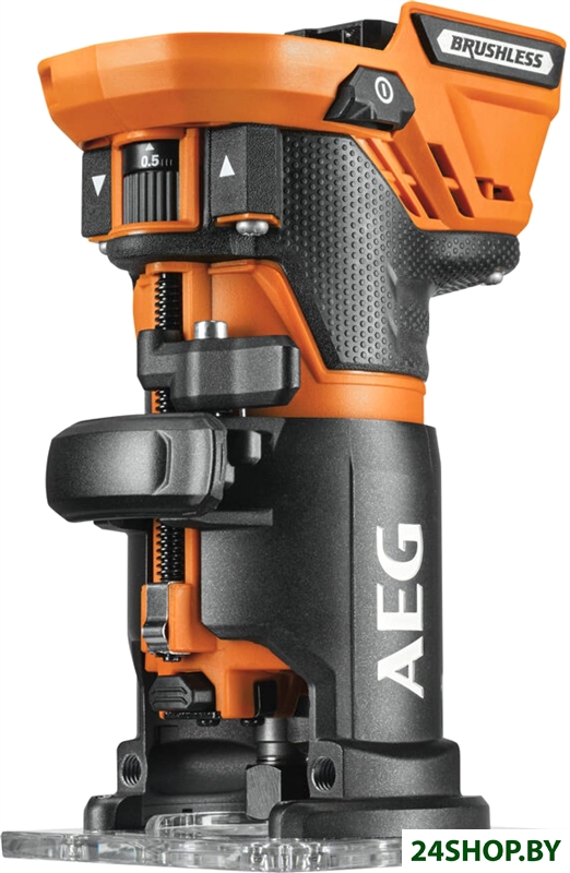 Кромочно-петельный фрезер AEG Powertools BOF18BL2-0 4935479163 (без АКБ) Кромочно-петельный фрезер AEG Powertools BOF18BL2-0 4935479163 (без АКБ)