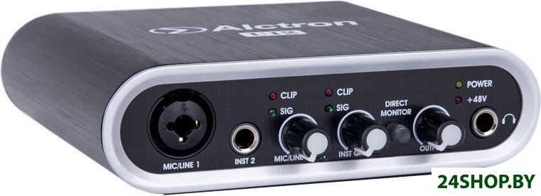 Аудиоинтерфейс Alctron U12 (черный) Аудиоинтерфейс Alctron U12 (черный)