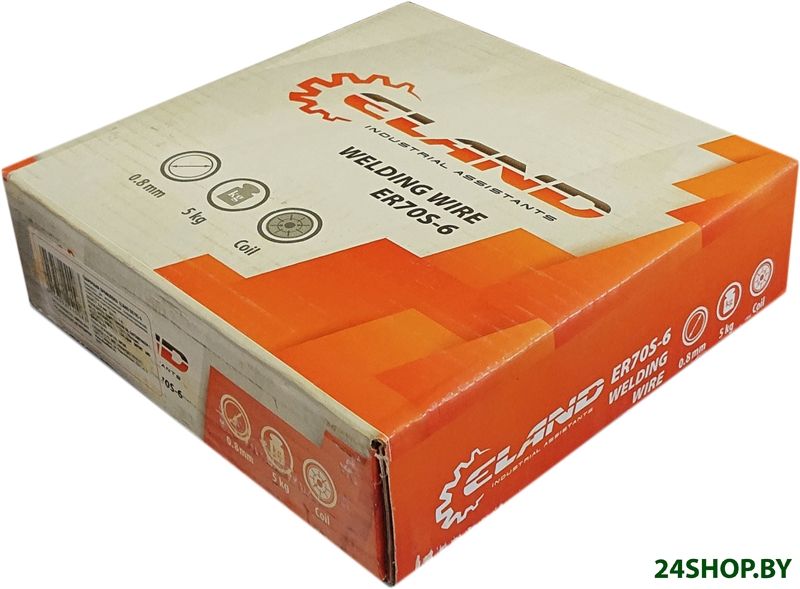 Сварочная проволока ELAND ER70S-6 ER70S6EL085 (0.8 мм, 5 кг) Сварочная проволока ELAND ER70S-6 ER70S6EL085 (0.8 мм, 5 кг)