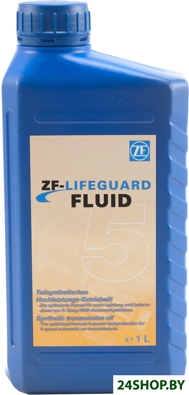 Трансмиссионное масло ZF LifeguardFluid 5 1л Трансмиссионное масло ZF LifeguardFluid 5 1л