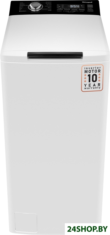 Стиральная машина с вертикальной загрузкой Weissgauff WM 40580 TD Inverter Стиральная машина с вертикальной загрузкой Weissgauff WM 40580 TD Inverter