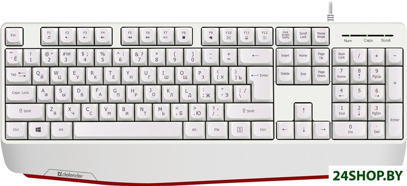 Клавиатура Defender Atom HB-546 (белый) Клавиатура Defender Atom HB-546 (белый)