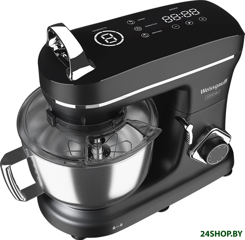 Планетарный миксер Weissgauff WSM 226 PDB Touch Screen Pro Планетарный миксер Weissgauff WSM 226 PDB Touch Screen Pro