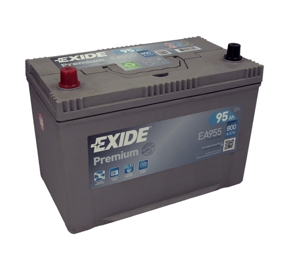 Автомобильный аккумулятор Exide Premium EA955 (95 А·ч) Автомобильный аккумулятор Exide Premium EA955 (95 А·ч)