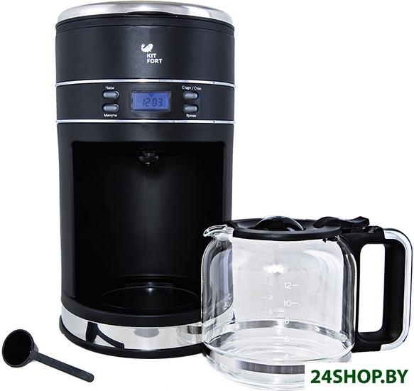 Капельная кофеварка Kitfort KT-704-2 (черный) Капельная кофеварка Kitfort KT-704-2 (черный)