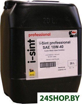 Моторное масло Eni i-Sint Professional 10W-40 20л Моторное масло Eni i-Sint Professional 10W-40 20л