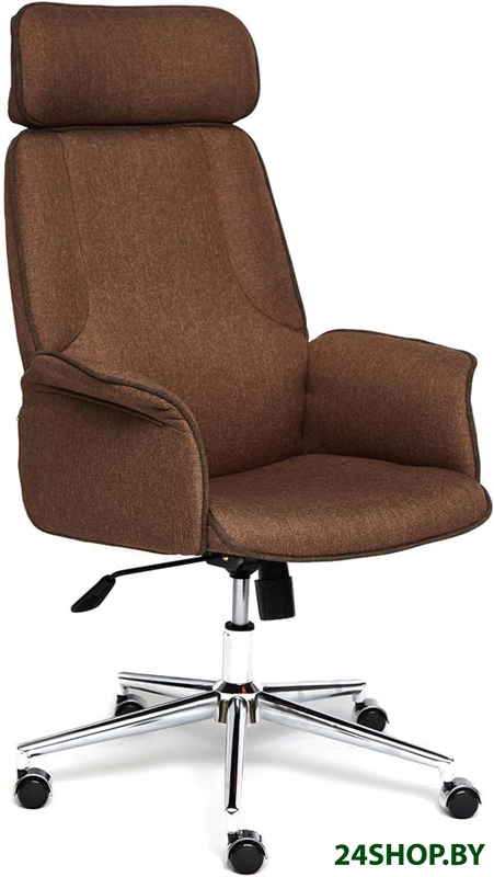 Кресло TetChair Charm (флок, коричневый) Кресло TetChair Charm (флок, коричневый)
