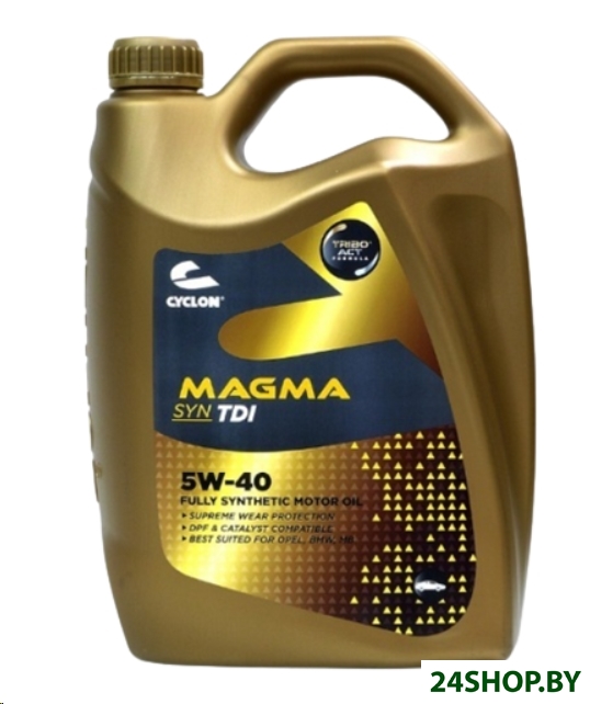 Моторное масло Cyclon Magma Syn TDI 5W-40 5л Моторное масло Cyclon Magma Syn TDI 5W-40 5л