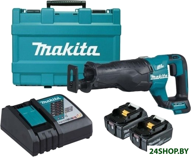 Сабельная пила Makita DJR187RTE (с 2-мя АКБ, кейс) Сабельная пила Makita DJR187RTE (с 2-мя АКБ, кейс)