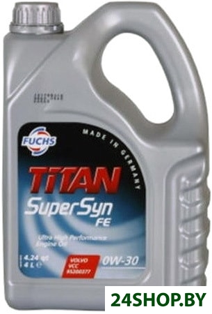 Моторное масло Fuchs Titan Supersyn FE 0W-30 5л Моторное масло Fuchs Titan Supersyn FE 0W-30 5л