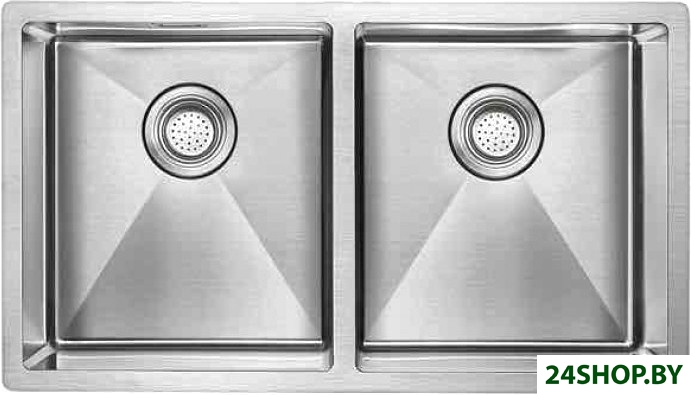 Кухонная мойка Paulmark Dopplet PM507844-BS Кухонная мойка Paulmark Dopplet PM507844-BS