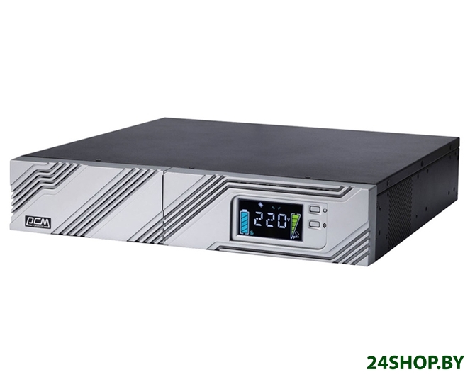 Источник бесперебойного питания Powercom Smart Rack&Tower SRT-1000A LCD Источник бесперебойного питания Powercom Smart Rack&Tower SRT-1000A LCD
