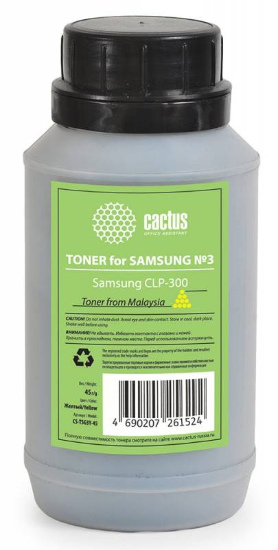 Тонер Cactus CS-TSG3Y-45 Тонер Cactus CS-TSG3Y-45